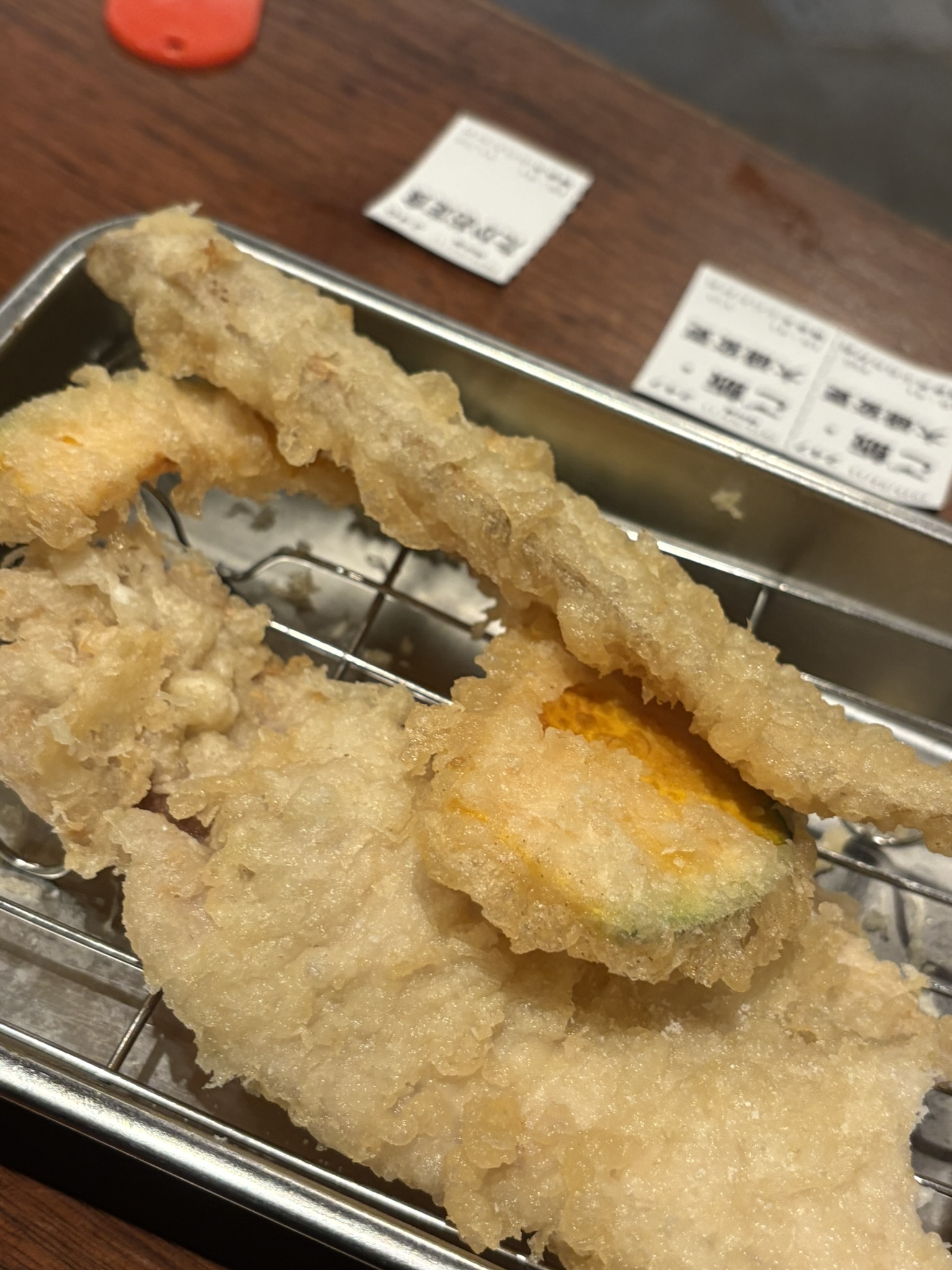 Hakata Tenpura Takao anago conger eel tempura long crispy savory Fukuoka seafood