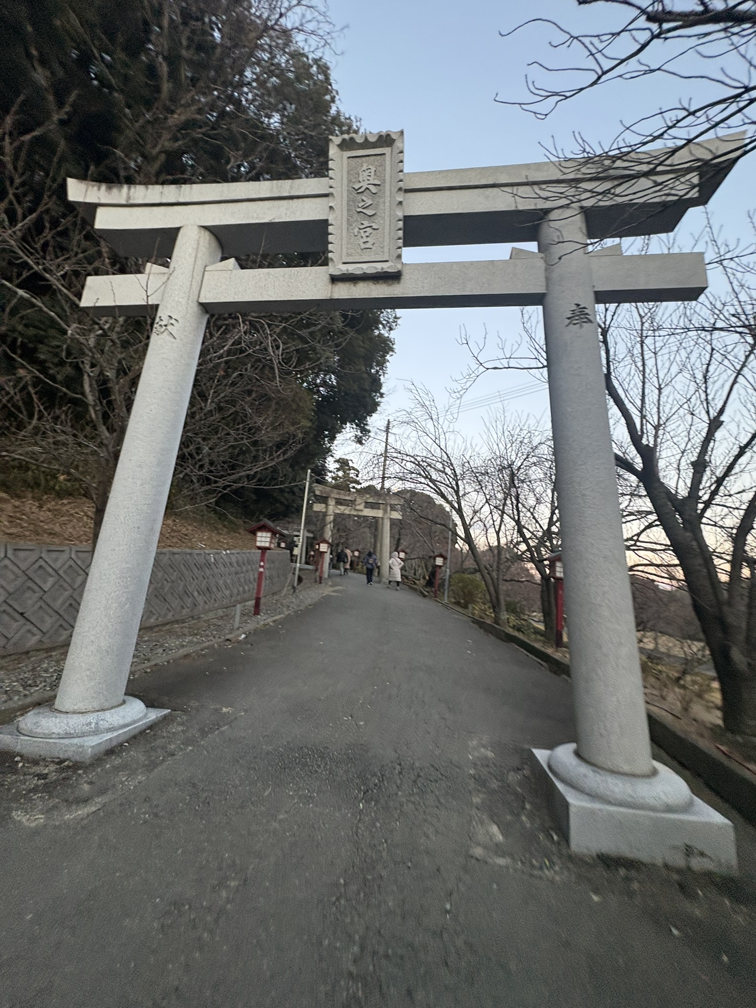Miyajidake Shrine hatsumode ancient kofun burial mound entrance stone chamber history