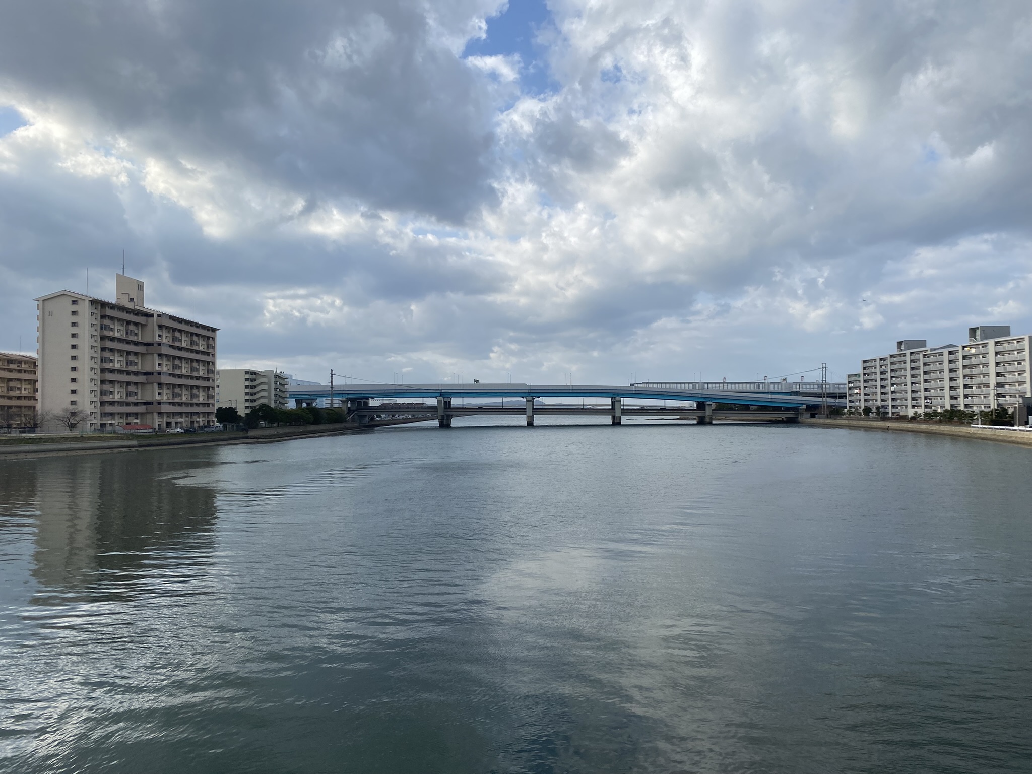 Shikanoshima Island fishermans village harbor fishing boats peaceful small town Fukuoka
